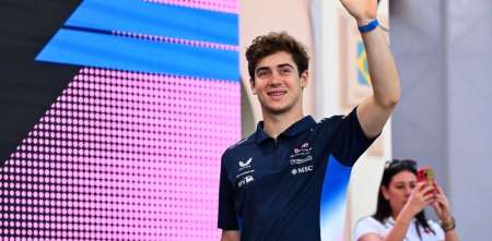 F1: el gesto de Colapinto con el público luego de la FP1 en Silverstone