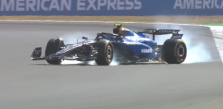 F1: el peligroso momento que protagonizó Sainz en la FP2 en Silverstone