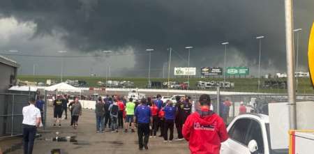IndyCar: se canceló la práctica en Iowa Speedway por ¡un alerta de tornado!