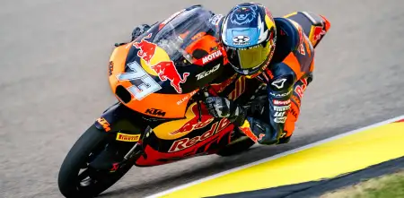 Moto3: Valentín Perrone fue P15 en la clasificación del GP de Alemania