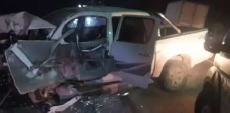 Impactante video: un conductor iba zigzagueando en la ruta, chocó y mató a una pareja
