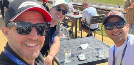 Rossi y su viaje a Europa junto a Vivian para ver a Colapinto en Silverstone