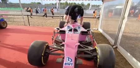 Tres youtubers fueron detenidos por dañar un F1 en Silverstone