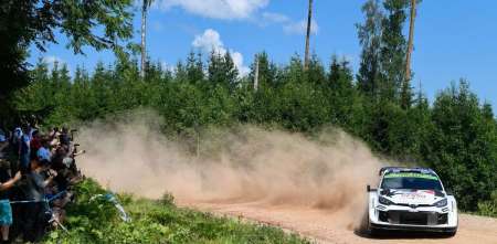 WRC: Solberg sorprendió y cerró el viernes como líder en Estonia