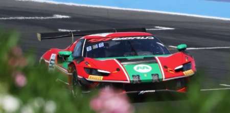GT World Challenge Europe: Siebert y Pérez Companc fueron protagonistas en el viernes de Misano