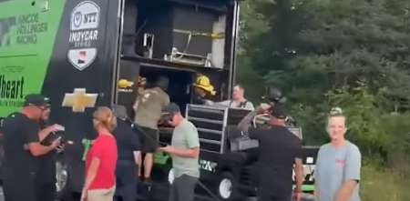 IndyCar: ¡Video inédito! Lo que no se vio del incendio que sufrió el Juncos Hollinger Racing