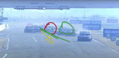 TC2000: el análisis del polémico toque entre Pernía y Stang durante la largada en 9 de Julio