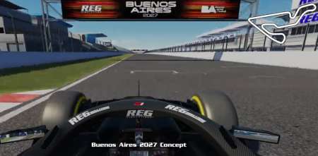 Así sería una vuelta a bordo de un F1 en el autódromo de Buenos Aires tras las obras