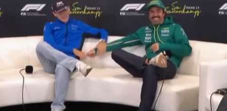 F1: el divertido cruce entre Colapinto y Alonso en la conferencia previa al GP de Bélgica