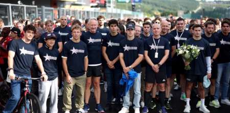 F1: Franco Colapinto fue parte de "Racing for Anthoine"