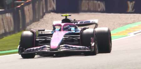 F1: así es una vuelta rápida de Colapinto en Spa-Francorchamps