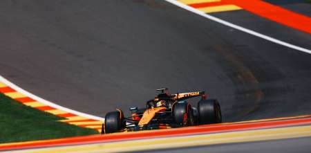 F1: Piastri logró la pole y Colapinto fue P19 en la Qualy Sprint del GP de Bélgica