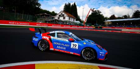 Porsche Supercup: Luciano Martínez pudo mejorar en la clasificación de Spa
