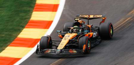 F1: Norris se quedó con la pole y Colapinto fue P17 en la clasificación para el GP de Bélgica