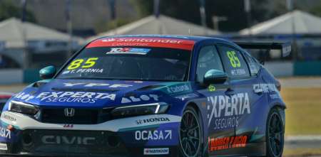 TCR South America: Tiago Pernía dominó el segundo entrenamiento en El Pinar