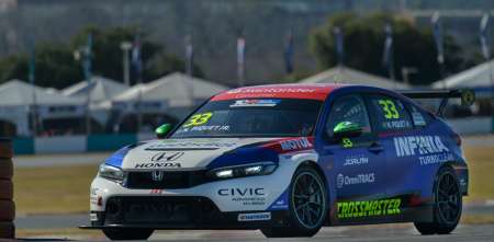 TCR South America: Piquet Jr dominó la clasificación en El Pinar y sumó su tercera pole position al hilo