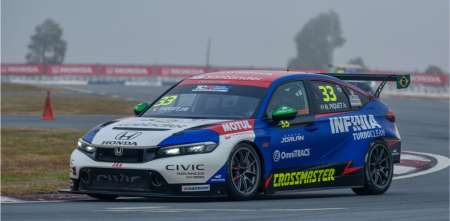 TCR South America: Nelsinho Piquet, tras ser el poleman en El Pinar: “Estoy muy contento”