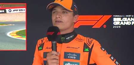 F1: Norris luego de finalizar segundo en el GP de Bélgica: “Piastri lo merecía, y yo cometí errores”