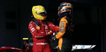 F1: la marca positiva que comparten Piastri y Hamilton en 2025