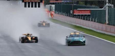 F1: la explicación de la decisión de demorar la largada del GP de Bélgica