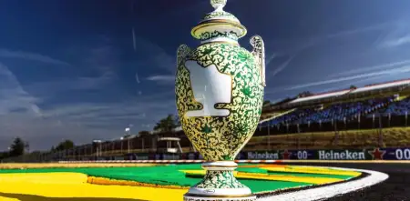 F1: la particular historia del trofeo que se le entrega al ganador del GP de Hungría