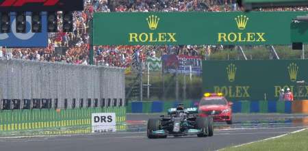 F1: ¡De no creer! La largada en solitario de Hamilton en el GP de Hungría en 2021