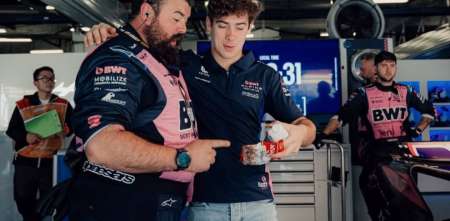 F1: el emotivo mensaje de Colapinto a el jefe de mecánicos que se despidió de Alpine