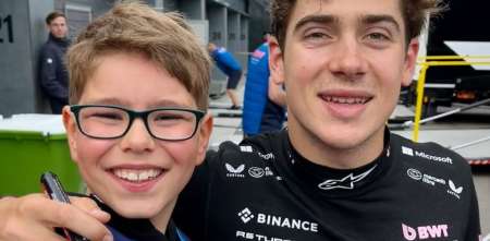 La emotiva historia entre Franco Colapinto y un pequeño fan holandés que lo sigue desde la F3