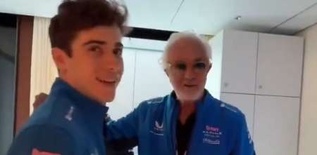 F1: el divertido pasatiempo de Colapinto y Briatore en la previa del GP de Hungría