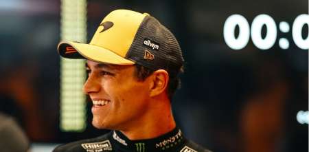 F1: "La competencia es feroz", la cautela de Norris tras el viernes en Hungría