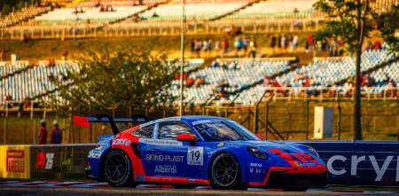 Porsche Supercup: Luciano Martínez comenzó a girar en Hungría