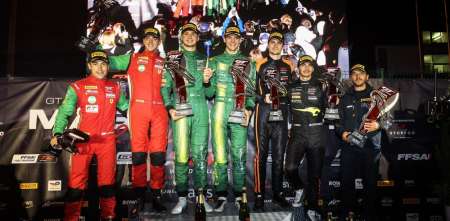 GT World Challenge Europe: Marcos Siebert subió al podio en la primera carrera de Magny Cours