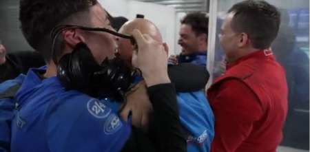 TC: el alocado festejo del MV Racing tras la primera victoria de Martín Vázquez