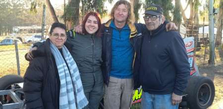 Verónica hizo historia: una dama en el podio del legendario TC del Sudeste