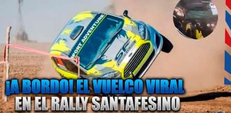 Sabrina Scicolone y su accidente en el Rally de Santa Fe