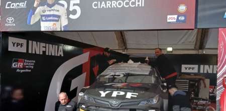 TC2000: Ciarrocchi probó por primera vez el Corolla del Toyota Gazoo Racing