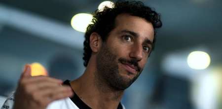 Ricciardo fue hospitalizado tras sufrir un accidente en moto