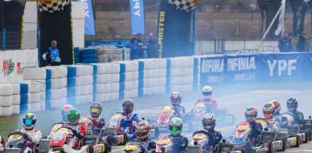 El Campeonato Argentino de Karting entregó un sábado de pura acción