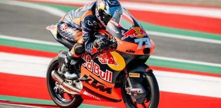 Moto3: Perrone finalizó 7° tras un toque que lo dejó fuera de la pelea en Austria