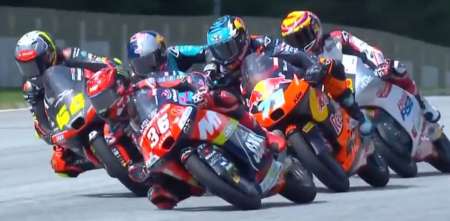 Moto3: así fue el toque que dejó sin posibilidades a Perrone en Austria