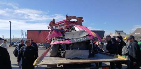 Fiat Competizione: Así quedó el auto de Álvarez tras su estremecedor vuelco en la segunda final