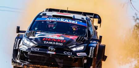 WRC: Takamoto Katsuta marcó la referencia en el shakedown del Rally de Paraguay