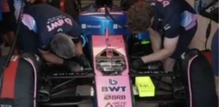 F1: los trabajos de Alpine en al auto de Colapinto durante la FP1 en Países Bajos