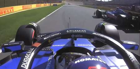 F1: el momento en el que Sainz molestó a Colapinto visto desde el Williams
