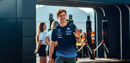 F1: el mensaje de Williams a un año del debut de Colapinto en Monza