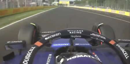 F1: ¡A bordo! Así es una vuelta rápida de Franco Colapinto en Monza
