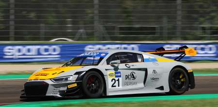 Lautaro De la Iglesia probó un Audi R8 GT3 en Italia