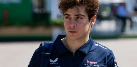 Una reconocida empresa acompañó a Colapinto en un día como piloto de la F1