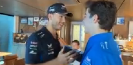 F1: las felicitaciones de Colapinto a Gasly por su extensión de contrato en Alpine
