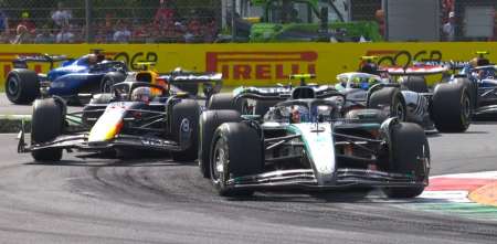 F1: un piloto quedó al borde de la suspensión tras el GP de Italia